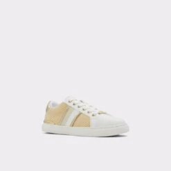 &New NewKwenaaLow Top Sneaker - Cup Sole -The Aldo Shop kwenaa beige 271 003 029 alt3 sq gy 2000x2000