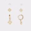 Laladar Gold Plated Stylish Earrings for Women 2 Laladar Gold Plated Stylish Earrings for Women -The Aldo Shop laladar multi 972 main sq gy 1200x1200