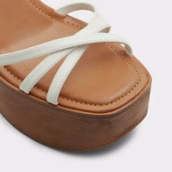 SaleLamarinaStrappy Wedge Sandal - Wedge Heel -The Aldo Shop lamarina white 100 001 043 alt4 sq gy 2000x2000