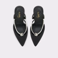 LeiliSling Back High Heel -The Aldo Shop leili black 001 003 032 alt5 sq gy 2000x2000