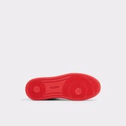 Pillow WalkLeoncinoHigh Top Sneaker -The Aldo Shop leoncino red 620 002 029 alt6 sq gy 2000x2000
