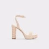 LuluStrappy Heeled Sandal - Platform -The Aldo Shop lulu pink 680 003 029 main sq gy 1200x1200