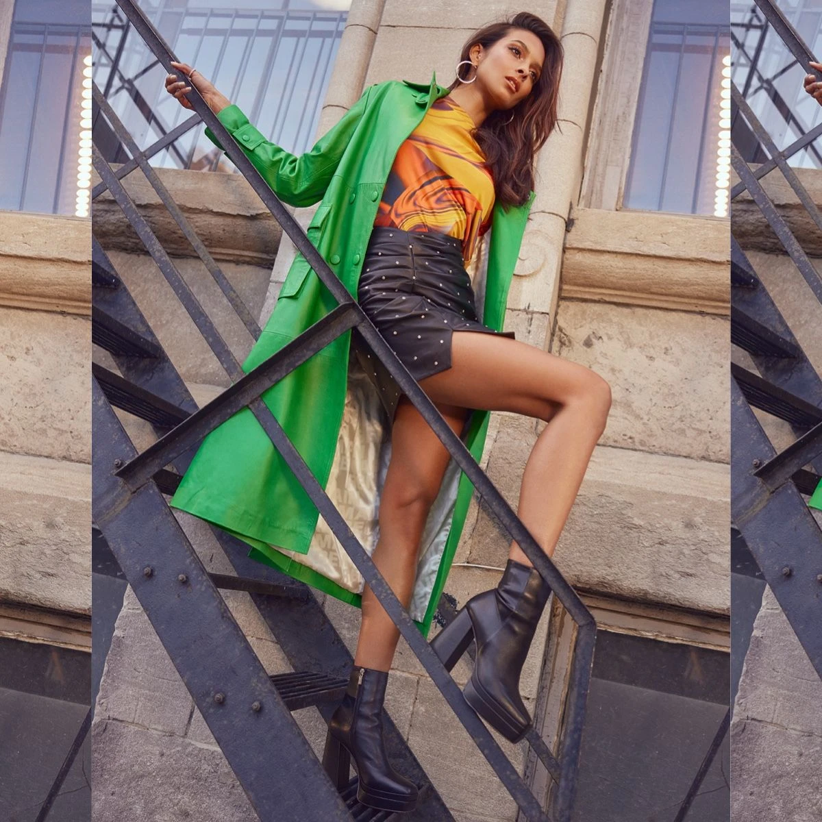 Final Sale - The Item Cannot Be ReturnedMabelPlatform Ankle Boot - Plateforme 4 Final Sale - The Item Cannot Be ReturnedMabelPlatform Ankle Boot - Plateforme - Image 2