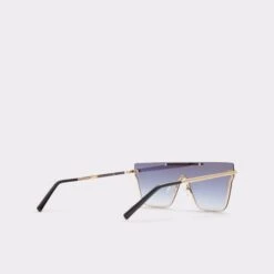 SaleNorethienOval Sunglasses -The Aldo Shop norethien gold 710 alt2 sq gy 2000x2000
