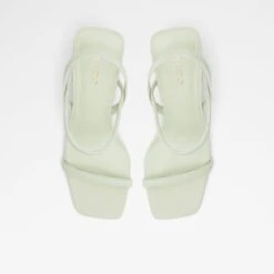 SaleOkurrStrappy High Heel Sandal - Block Heel -The Aldo Shop okurr green 320 002 043 alt5 sq nt 1200x1200