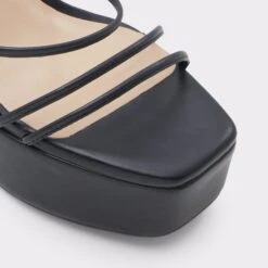 SalePayaStrappy Heeled Sandal - Platform -The Aldo Shop paya black 001 001 043 alt4 sq gy 2000x2000