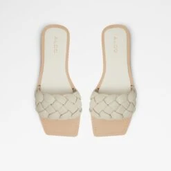&New NewPoetsSlide Sandal -The Aldo Shop poets white 110 002 043 alt5 sq nt 1200x1200