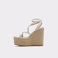 SalePortofinoStrappy Wedge Sandal - Wedge Heel -The Aldo Shop portofino white 100 002 043 alt2 sq gy 2000x2000