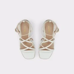 SalePortofinoStrappy Wedge Sandal - Wedge Heel -The Aldo Shop portofino white 100 002 043 alt5 sq gy 2000x2000