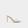 Aldo Annabrilden Women's Clear Heeled Mules -The Aldo Shop product 13388646 annabrilden beige 270 002 020 main sq gy