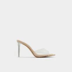 Aldo Annabrilden Women's Clear Heeled Mules
