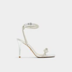 Aldo Barrona Women's Delicate Rhinestone Bow Heels