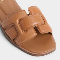 Aldo Elenaa Nude Slip-on Sandals for Women -The Aldo Shop product 13542481 elenaa brown 210 001 043 alt4 sq gy