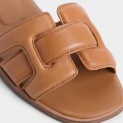 Aldo Elenaa Nude Slip-on Sandals for Women -The Aldo Shop product 13542481 elenaa brown 210 001 043 detail sq gy