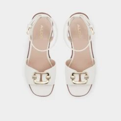 Aldo Carrabriria Woven Wedge Sandals 15 Aldo Carrabriria Woven Wedge Sandals -The Aldo Shop product 13542527 carrabriria white 115 002 043 alt5 sq gy