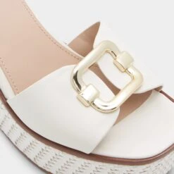 Aldo Carrabriria Woven Wedge Sandals 16 Aldo Carrabriria Woven Wedge Sandals -The Aldo Shop product 13542527 carrabriria white 115 002 043 detail sq gy