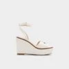 Aldo Carrabriria Woven Wedge Sandals 1 Aldo Carrabriria Woven Wedge Sandals -The Aldo Shop product 13542527 carrabriria white 115 002 043 main sq gy