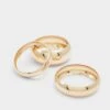 Aldo Bena Gold-Plated Interlocking Stacking Rings 2 Aldo Bena Gold-Plated Interlocking Stacking Rings -The Aldo Shop product 13566702 bena gold 710 main sq gy