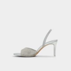 Aldo Aitana Nude Slingback Heeled Sandals -The Aldo Shop product 13618339 aitana silver 040 002 029 alt2 sq gy