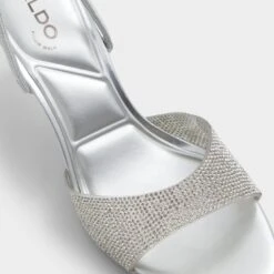 Aldo Aitana Nude Slingback Heeled Sandals -The Aldo Shop product 13618339 aitana silver 040 002 029 spotlight sq gy