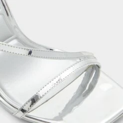 Aldo Scintilla Women's Sleek Strappy Heels -The Aldo Shop product 13620510 scintilla silver 040 002 051 detail sq gy
