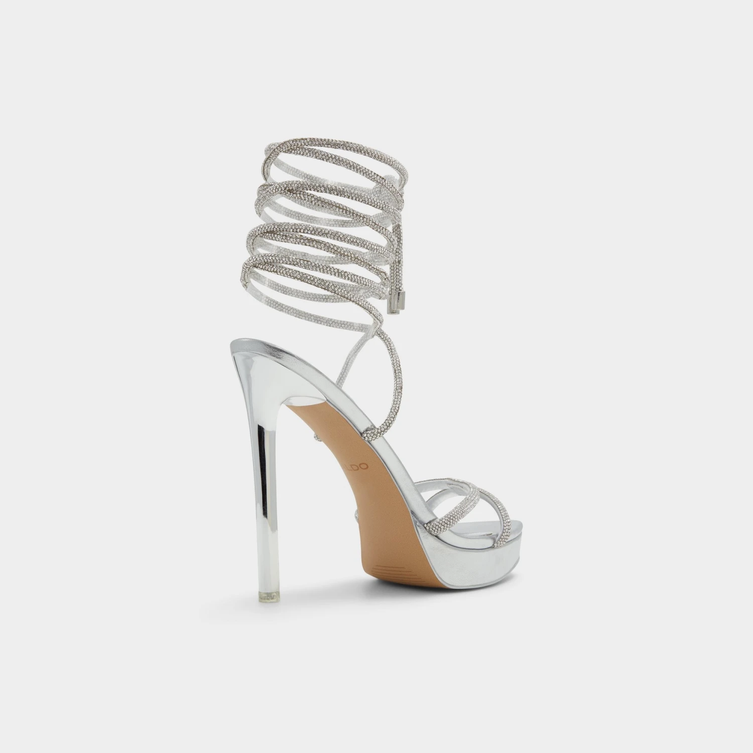 Aldo Izabella Rhinestone Embellished Strappy Platform Heels 4 Aldo Izabella Rhinestone Embellished Strappy Platform Heels - Image 2