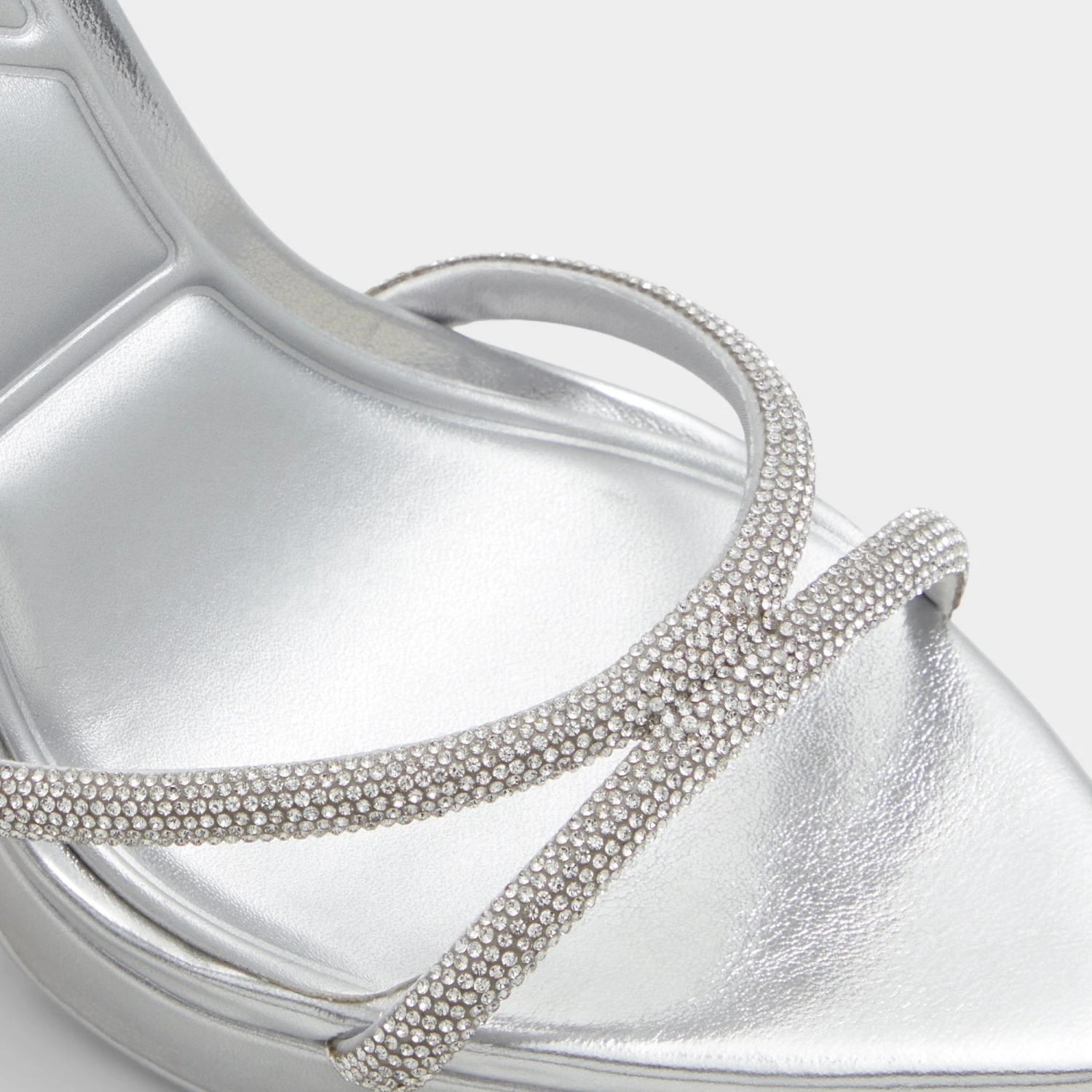 Aldo Izabella Rhinestone Embellished Strappy Platform Heels 8 Aldo Izabella Rhinestone Embellished Strappy Platform Heels - Image 6