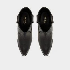 Aldo Valley Women's Modern Western Cowgirl Boots -The Aldo Shop product 13621148 valley black 001 001 043 alt5 sq gy