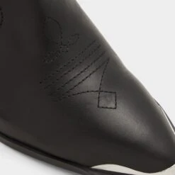 Aldo Valley Women's Modern Western Cowgirl Boots -The Aldo Shop product 13621148 valley black 001 001 043 detail sq gy