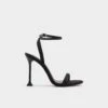 Aldo Lydala Strappy Heeled Stiletto Sandals -The Aldo Shop product 13671648 lydala black 001 003 032 main sq gy