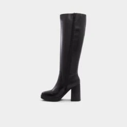 Aldo Equine Women's Knee-High Equestrian Boots -The Aldo Shop product 13679850 equine black 001 002 043 alt2 sq gy