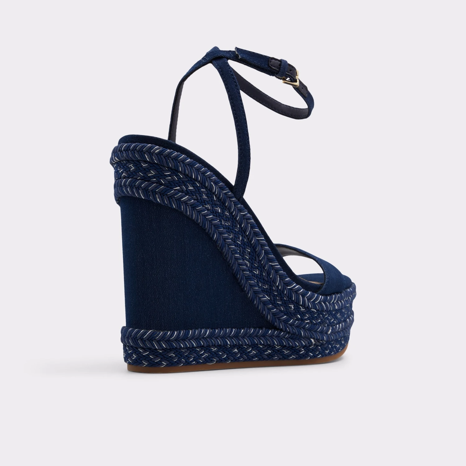 Aldo Marysol Denim Wedge Sandals for Women 4 Aldo Marysol Denim Wedge Sandals for Women - Image 2