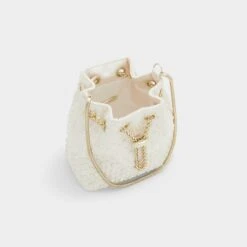 Aldo Pearlilyx - Pearl Embellished Bucket Bag -The Aldo Shop product 13723848 pearlilyx white 112 002 029 alt2 sq gy