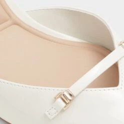 Aldo Nailah Women's Pointed Toe Kitten Heels 16 Aldo Nailah Women's Pointed Toe Kitten Heels -The Aldo Shop product 13740393 nailah white 121 002 033 detail sq gy