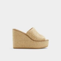 Aldo Midsommar Women's Raffia Platform Wedges