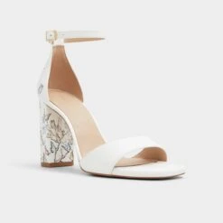 Aldo Enaegyn - Dainty Women's Block Heel Sandals with Square Toe -The Aldo Shop product 13740420 enaegyn multi 965 002 038 alt3 sq gy