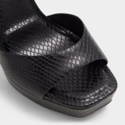 Aldo Medusa Snake Print Platform Heels with Statement Hardware 16 Aldo Medusa Snake Print Platform Heels with Statement Hardware -The Aldo Shop product 13741554 medusa black 007 001 029 alt4 sq gy