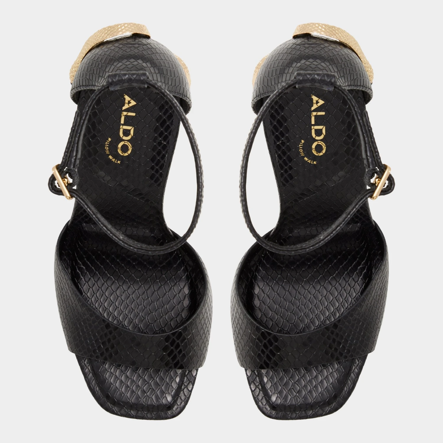 Aldo Medusa Snake Print Platform Heels with Statement Hardware 8 Aldo Medusa Snake Print Platform Heels with Statement Hardware - Image 6