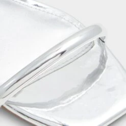 Aldo Spinna Strappy Block Heel Gladiator Sandals -The Aldo Shop product 13741622 spinna silver 040 002 028 detail sq gy