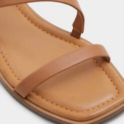 Aldo Spinella Women's Gladiator-Inspired Strappy Sandals -The Aldo Shop product 13741625 spinella brown 210 002 043 detail sq gy