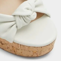 Aldo Ulialdan Strappy Platform Sandals with Cork Sole 14 Aldo Ulialdan Strappy Platform Sandals with Cork Sole -The Aldo Shop product 13743863 ulialdan white 121 002 043 alt4 sq gy