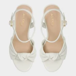Aldo Ulialdan Strappy Platform Sandals with Cork Sole 15 Aldo Ulialdan Strappy Platform Sandals with Cork Sole -The Aldo Shop product 13743863 ulialdan white 121 002 043 alt5 sq gy