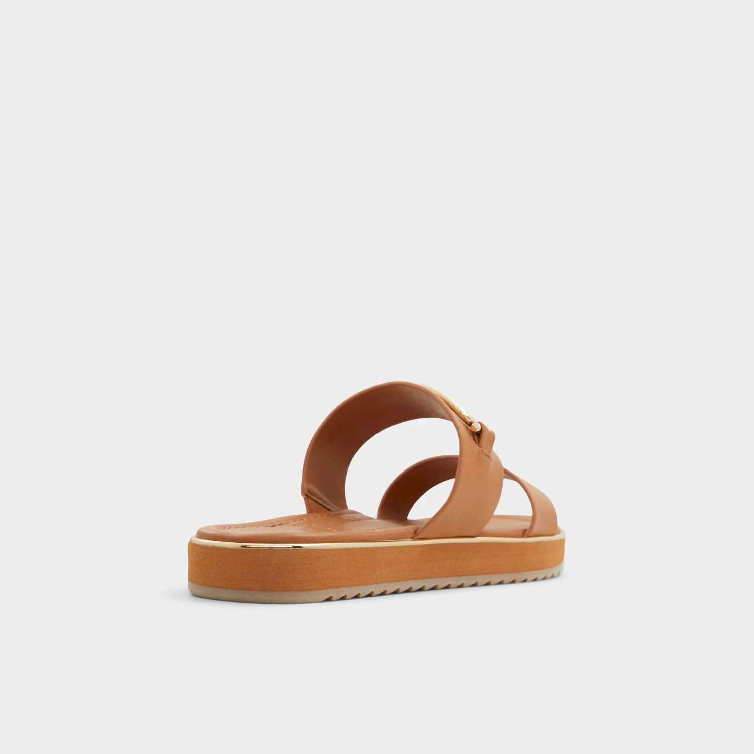 Aldo Lagoon Women's Two-Strap Sandals - Brown 4 Aldo Lagoon Women's Two-Strap Sandals - Brown - Image 2