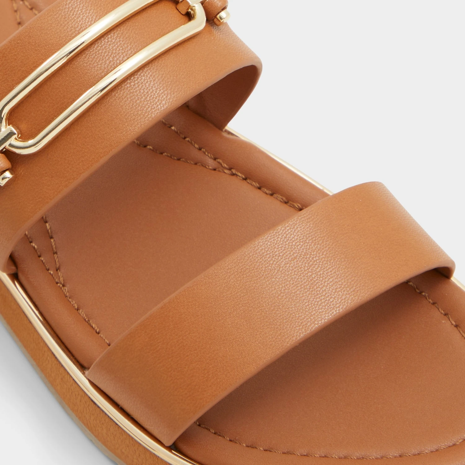 Aldo Lagoon Women's Two-Strap Sandals - Brown 9 Aldo Lagoon Women's Two-Strap Sandals - Brown - Image 7