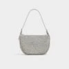 Aldo Misterax Rhinestone Embellished Shoulder Bag -The Aldo Shop product 13762364 misterax silver 042 002 029 main sq gy