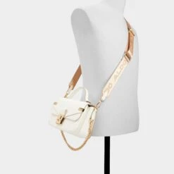 Aldo Dallannax Women's Crossbody Bag 12 Aldo Dallannax Women's Crossbody Bag -The Aldo Shop product 13762365 dallannax white 100 002 029 alt3 sq gy