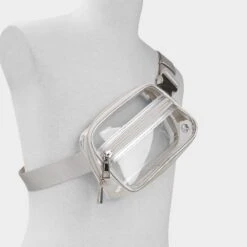 Aldo Alwaysonn Women's Fashion Belt Bag -The Aldo Shop product 13776667 alwaysonn silver 040 003 029 alt3 sq gy
