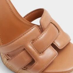 Aldo Valaberel - Women's Raffia Block Platform Heels -The Aldo Shop product 13804424 valaberel brown 210 001 043 detail sq gy