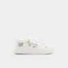Aldo Pearlwing Women's Sneakers - Butterfly Embellished Fashion Footwear -The Aldo Shop product 13812497 pearlwing white 100 002 043 main sq gy