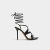 Aldo Marylou Women's Strappy Heeled Sandals -The Aldo Shop product 13817528 marylou black 001 002 043 main sq gy